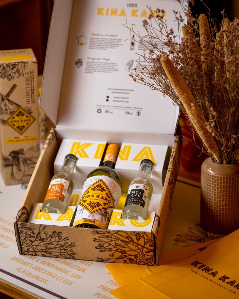 Coffret Kina Karo Blanc Coffret Kina Karo Blanc